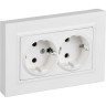 Электрическая розетка IEK BRITE BR-R28-16-K91-F