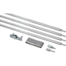 Комплект заземления IEK ZKZ11-14-016-06 вертикальный d16 дл.6м (4х1.5м)