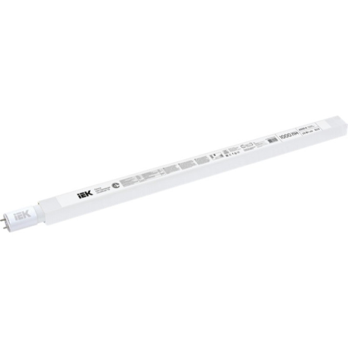 Лампа IEK LED T8 линейная 10Вт 1000Лм 230В 6500К G13 LLE-T8R-10-230-65-G13