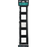 Рамка 5-местная IEK SKANDY SK-F05Bl черный SK-M52-K02