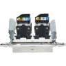 Розетка компьютерная двойная RJ45 IEK SKANDY SK-K03W кат.5E арктический белый SK-K20-1-K01