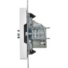 Розетка телевизионная оконечная IEK BR-A10-O-K91 TV СП BRITE РТВ11-0-БрАБ белая